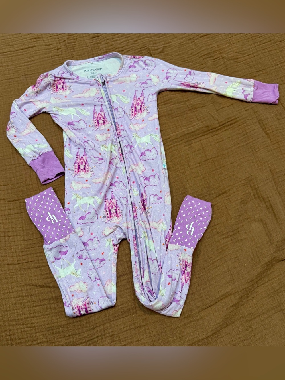 Posh Peanut convertible Footed One-Piece Lilith